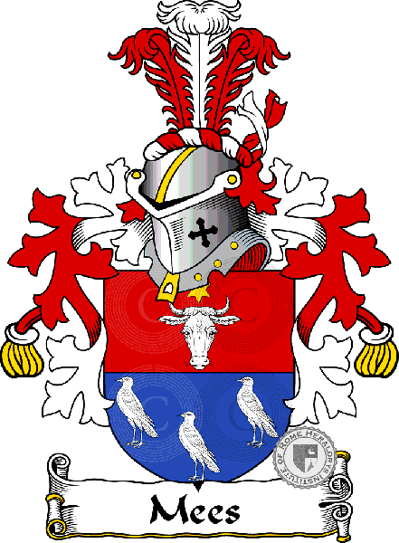 Coat of arms of family Mees