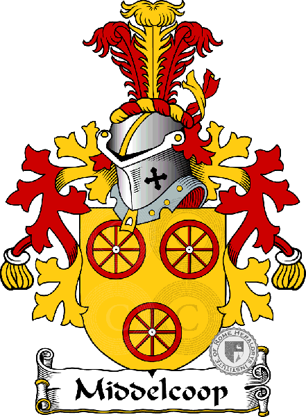 Wappen der Familie Middelcoop