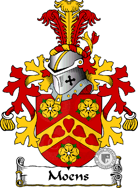 Coat of arms of family Moens