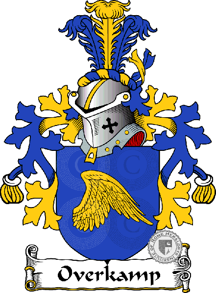 Coat of arms of family Overkamp