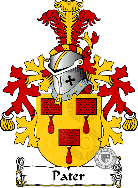 Coat of arms of family Pater