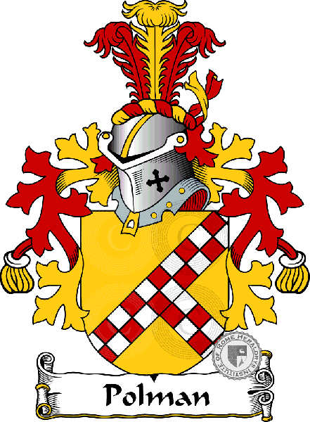 Coat of arms of family Polman