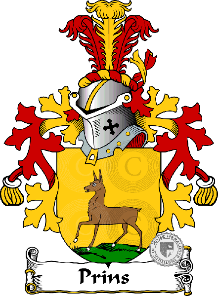 Escudo de la familia Prins