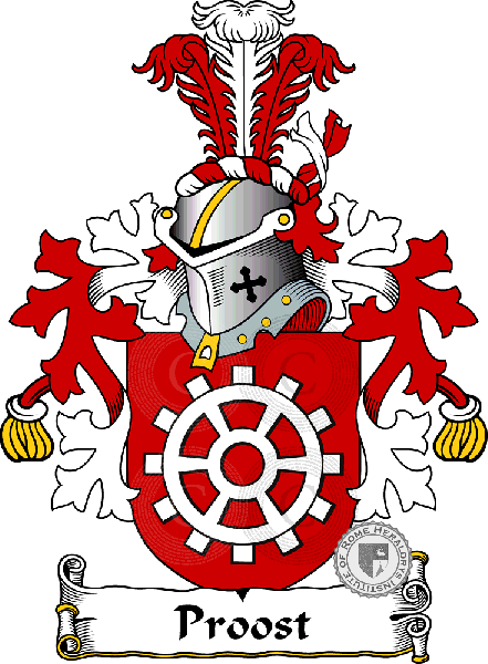 Coat of arms of family Proost