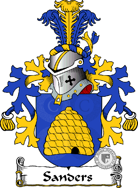 Coat of arms of family Sanders