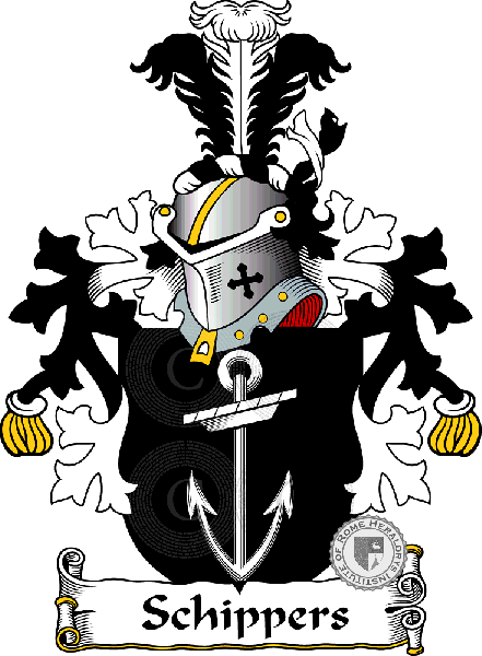 Coat of arms of family Schippers