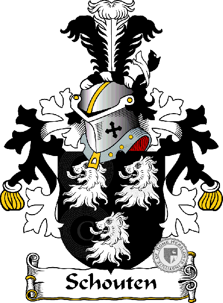 Coat of arms of family Schouten