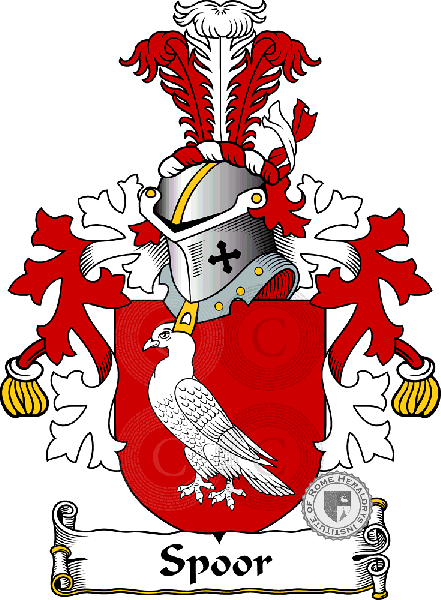 Coat of arms of family Spoor