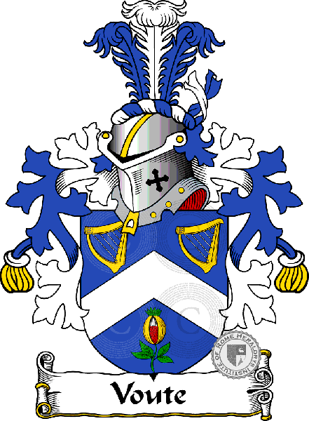 Coat of arms of family Voute