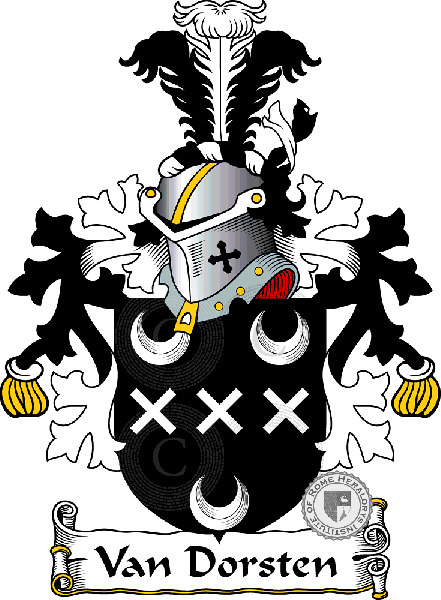 Coat of arms of family Van Dorsten