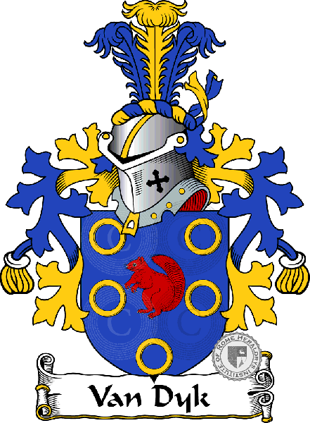 Escudo de la familia Van Dyk (2)