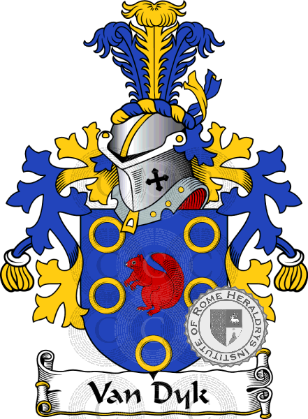 Wappen der Familie Van Dyk (2)