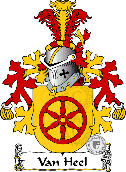 Coat of arms of family Van Heel
