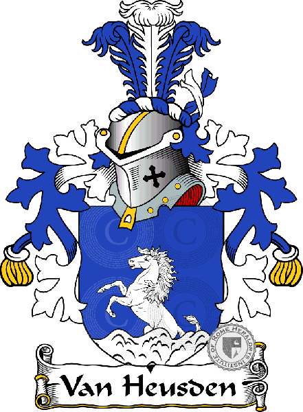 Wappen der Familie Van Heusden