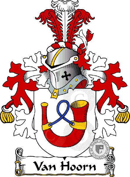 Wappen der Familie Van Hoorn
