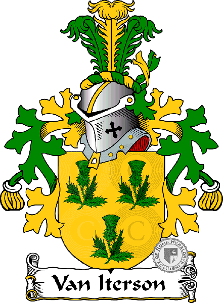 Coat of arms of family Van Iterson