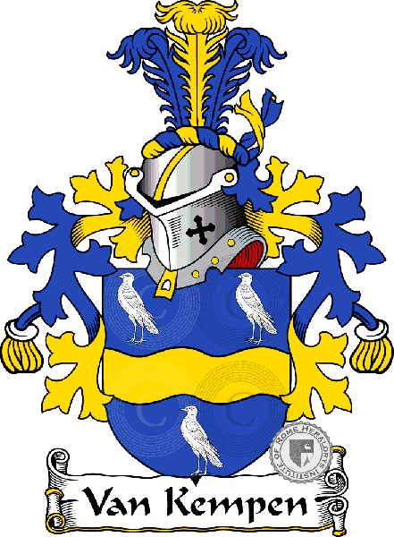 Coat of arms of family Van Kempen