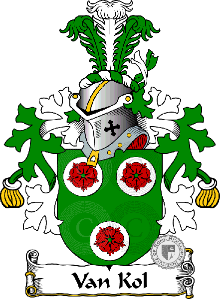 Coat of arms of family Van Kol