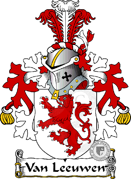 Coat of arms of family Van Leeuwen