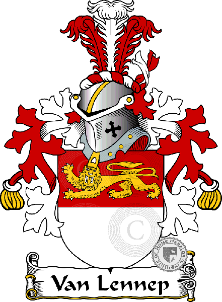 Coat of arms of family Van Lennep