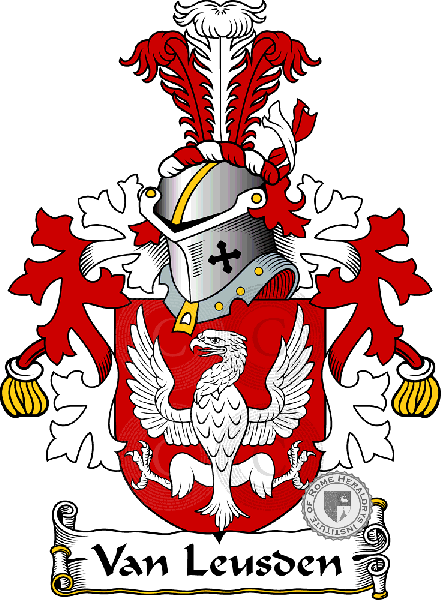 Wappen der Familie Van Leusden