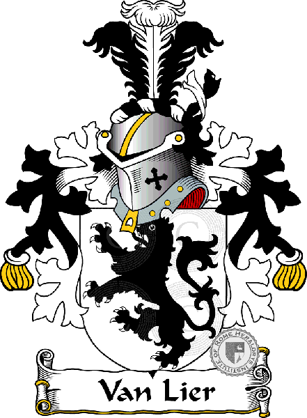 Coat of arms of family Van Lier