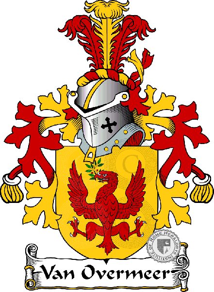 Coat of arms of family Van Overmeer