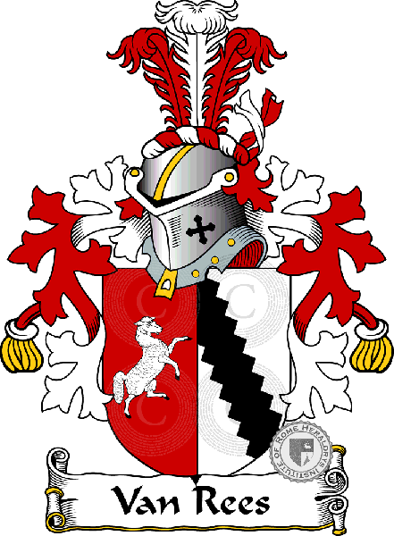 Wappen der Familie Van Rees
