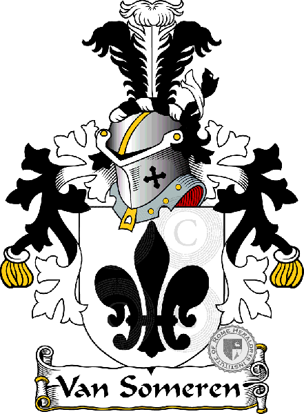 Coat of arms of family Van Someren