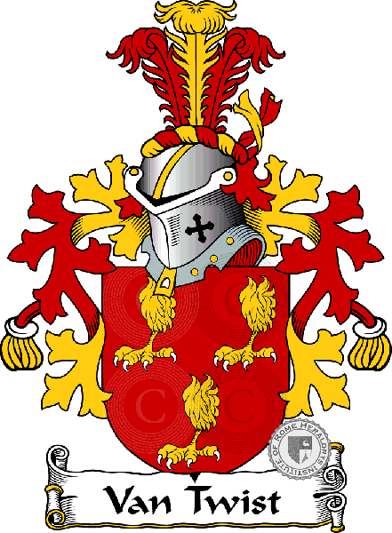 Coat of arms of family Van Twist