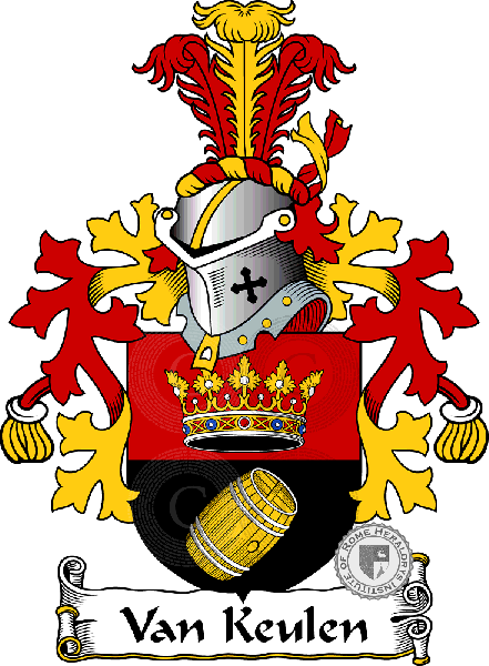 Coat of arms of family Van Keulen