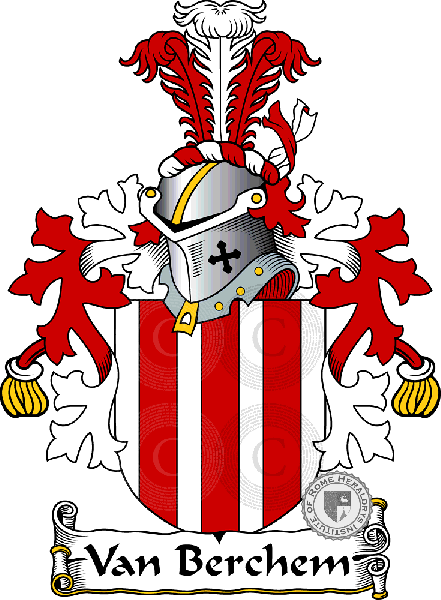 Coat of arms of family Van Berchem
