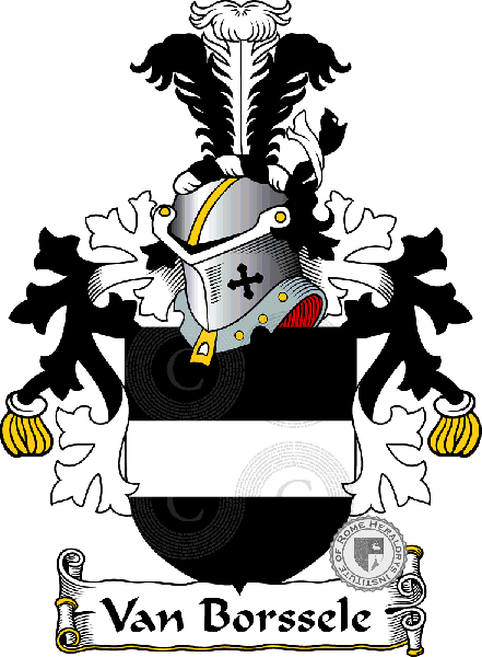 Escudo de la familia Van Borssele