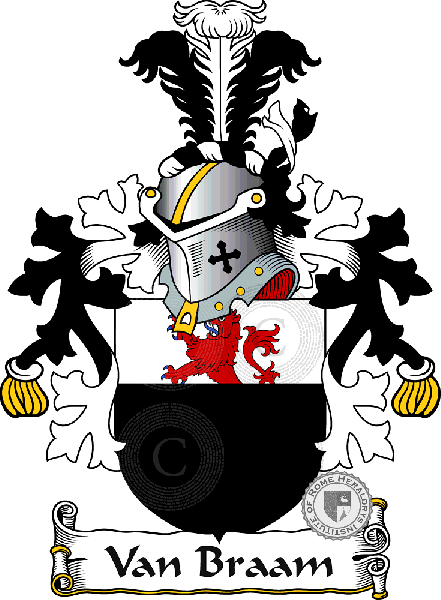 Coat of arms of family Van Braam