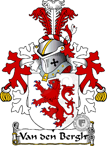 Coat of arms of family Van den Bergh