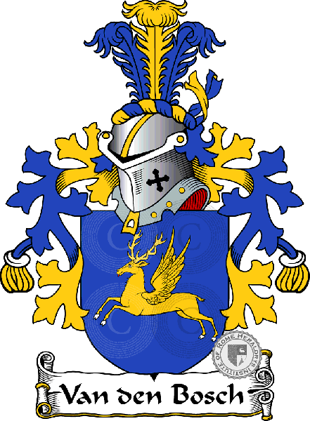 Coat of arms of family Van den Bosch