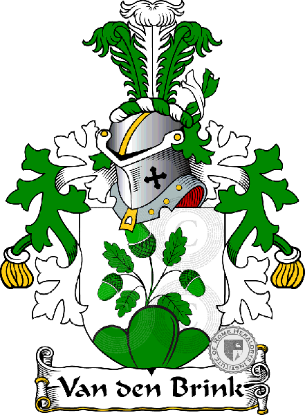 Wappen der Familie Van den Brink (Brinks)