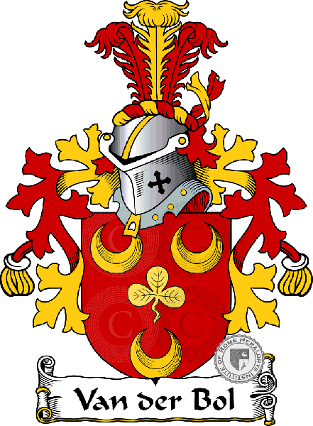 Coat of arms of family Van der Bol