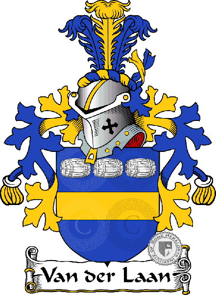 Coat of arms of family Van der Laan