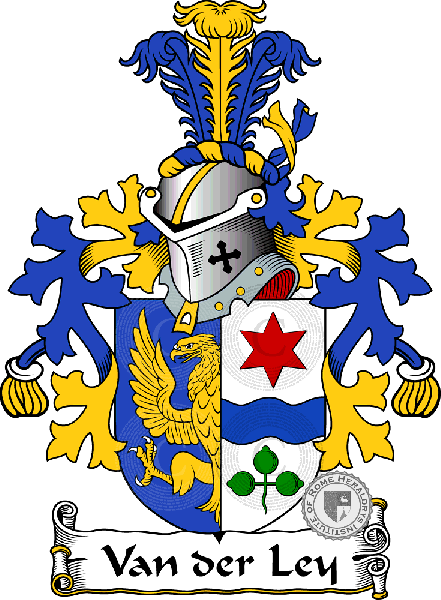 Coat of arms of family Van der Ley