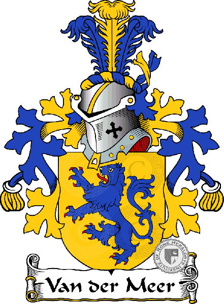 Wappen der Familie Van der Meer