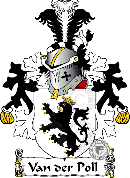 Wappen der Familie Van der Poll