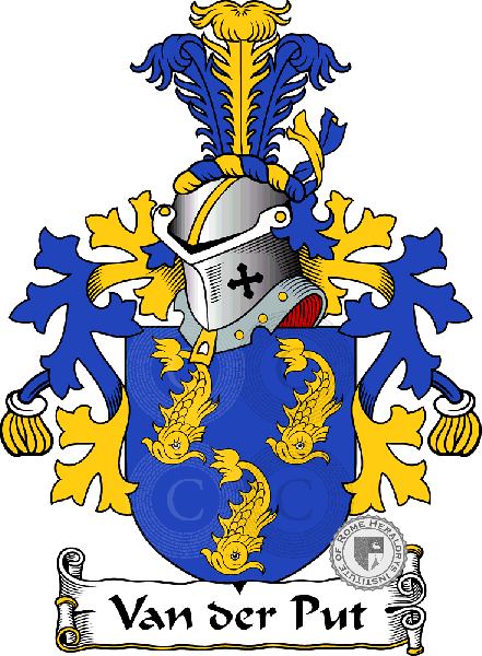 Coat of arms of family Van der Put