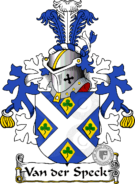 Wappen der Familie Van der Speck