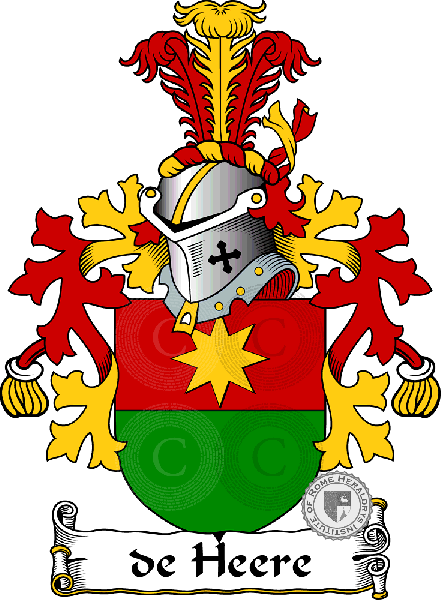 Wappen der Familie de Heere