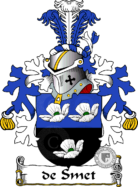 Coat of arms of family de Smet