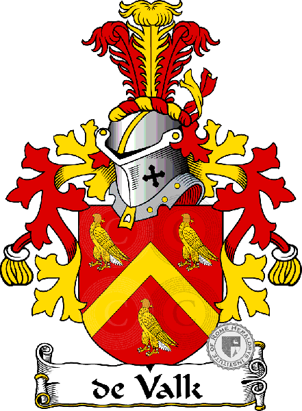 Wappen der Familie de Valk