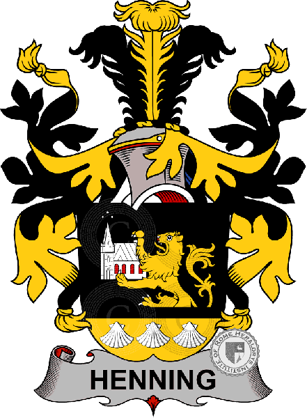 Escudo de la familia Henning (Norway)
