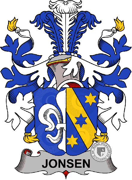 Coat of arms of family Jonsen