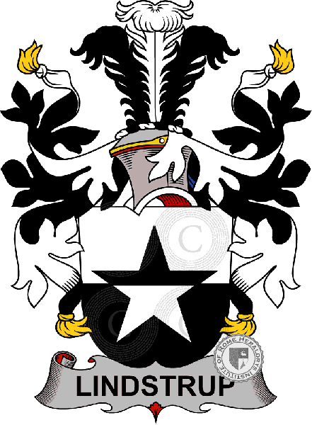 Coat of arms of family Lindstrup